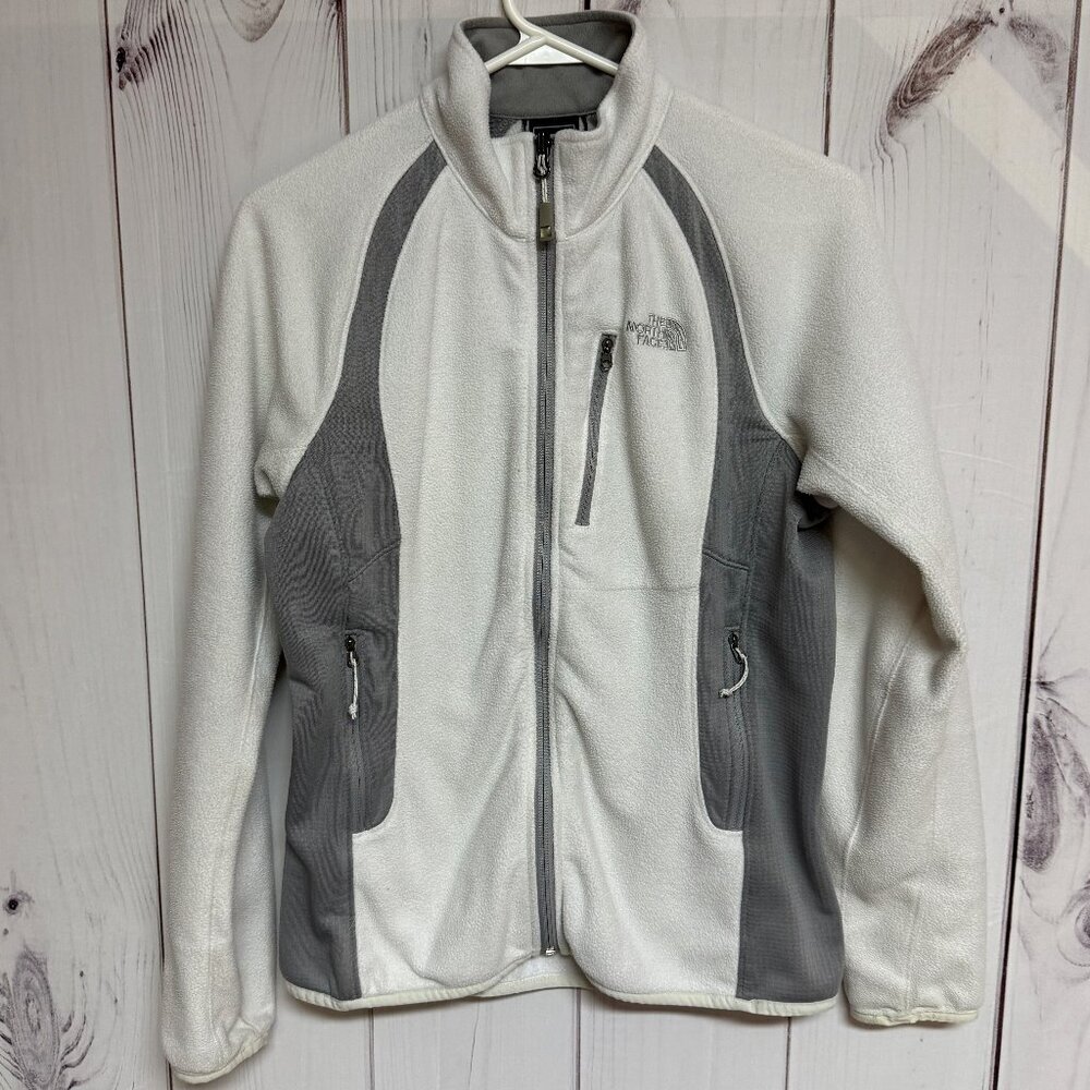 The North Face Summit Series Polartec Fleece Women’s M White/Gray GUC